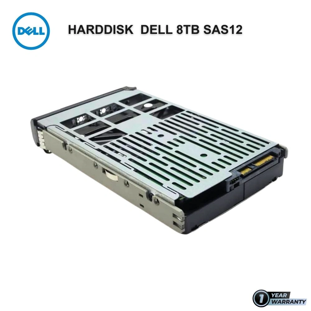Harddisk Server Dell 8TB SAS12 ประกันศูนย์1ปี ลดราคาพิเศษ
