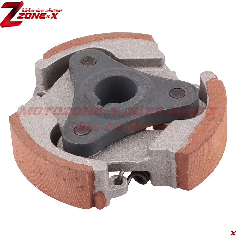 ผ้าคลัตช์พร้อมสปริง 3 ตัว Clutch Pad with 3 Springs 40-6 for 2 Stroke 47cc 49cc mini pocket bike, dirt bike, ATV and scooter MOTOZONE-X(โมโตโซน-เอ็กซ์) อะไหล่ part