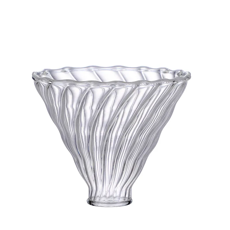 ดริปเปอร์แก้ว ฐานรองไม้