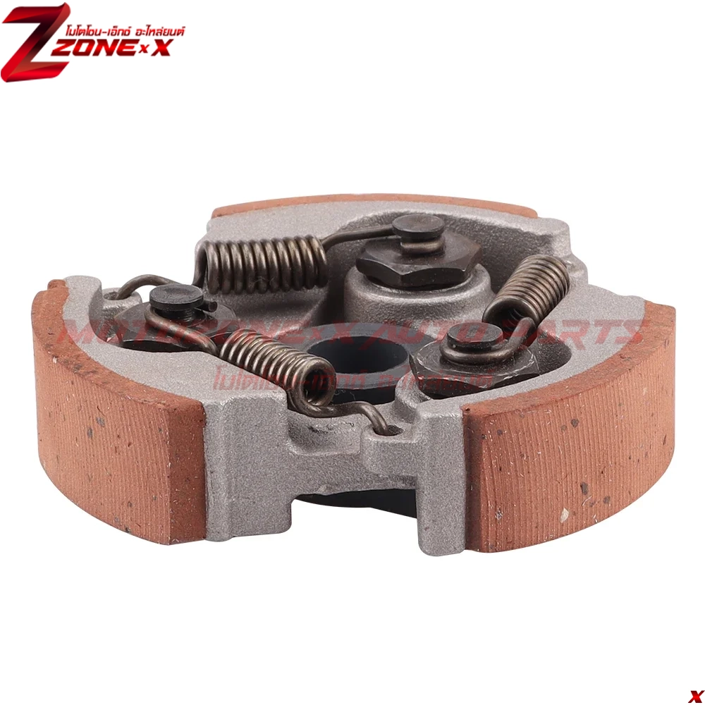 ผ้าคลัตช์พร้อมสปริง 3 ตัว Clutch Pad with 3 Springs 40-6 for 2 Stroke 47cc 49cc mini pocket bike, dirt bike, ATV and scooter MOTOZONE-X(โมโตโซน-เอ็กซ์) อะไหล่ part