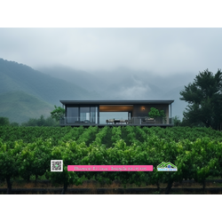 แบบบ้านตากอากาศหลังเล็ก ออกแบบรับฤดูฝน