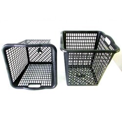 P07442 ตะกร้าผ้าเหลี่ยม สีดำ (36*36*37 cm) ยอดนิยม No.2001 (ราคาส่งต่อ 8 โหล : 96 ใบ: 220 บ/โหล)