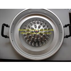 P00102 กะทะหมูกะทะ 30 ซม. ขายดีมาก (ราคาส่งต่อ 12 ใบ: เฉลี่ย 135 บต่อใบ)