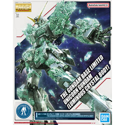 (MG) 1/100 Unicorn Gundam (LUMINOUS CRYSTAL BODY) Gundam Base Limited