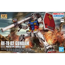 (HG) 1/144 HG RX-78-02 GUNDAM (GUNDAM THE ORIGIN VER)