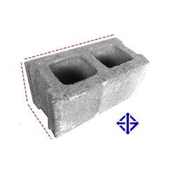 อิฐบล็อก 19 ซม. (มอก)