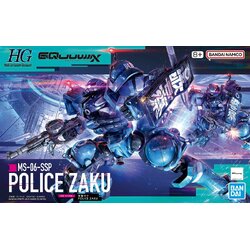 HG 1/144 POLICE ZAKU GQ Gundam GQuuuuuux