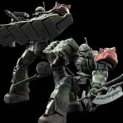 (HG) 1/144 ZAKU Ⅱ F TYPE LeSEAN & ZAKU Ⅱ (UNIDENTIFIED TYPE) LeSEAN (RFV)(Premium Bandai)