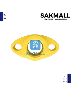 หน้าแปลนน้ำเข้า-ออก มิตซู 1 นิ้ว เก่า เหล็ก