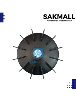 ใบพัดลมพลาสติกดำ C12 นิ้ว