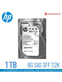 HDD Server HP Proliant DL60 G9 1TB SAS 7.2K 6G ฮาร์ดดิสก์ Server