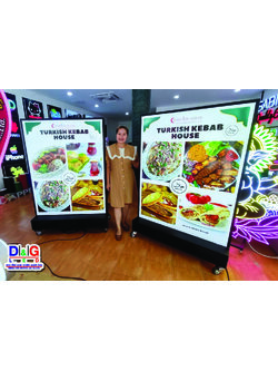 ป้ายตู้ไฟล้อเลื่อน