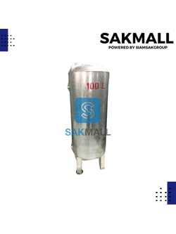 ถังสังกะสีกัลวาไนซ์ 100 L