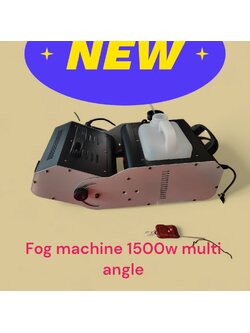 เครื่องทำควัน 1500 วัตต์ ปรับหัวได้90องศา Smoke machine, adjustable head