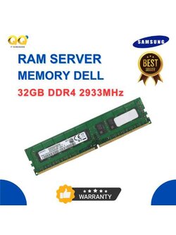 Ram Server 32 GB Samsung DDR4 2933MHz RDIMM รุ่นใหม่ ราคาพิเศษ สำหรับใส่ Server Dell Lenovo HP