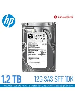 HDD Server HP Proliant DL20 G10 1.2TB SAS 10K 12G ฮาร์ดดิสก์ Server