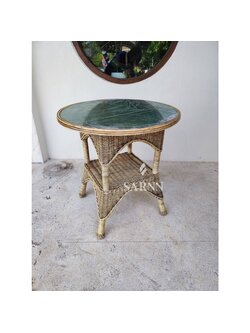 โต๊ะน้ำชาไทมี่สี antique