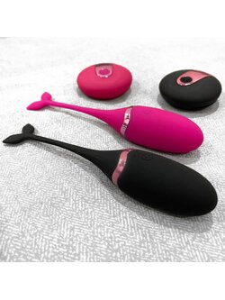 ไข่สั่นปลาวาฬ (ไร้สาย) คละสี