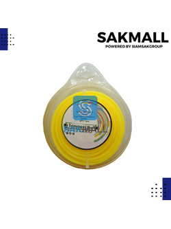 เอ็นตัดหญ้า 4.0mm. เหลี่ยม 0.5LB.เหลือง