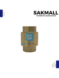 เช็ควาวล์สปริงทองเหลือง TS118 ขนาด 1/2 นิ้ว