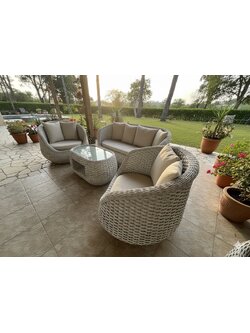 ชุด Outdoor สไตล์โมเดิร์น Laguna Lounge Set