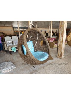 กระเช้ารังนกหวายเทียม ไซส์ใหญ่