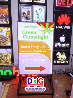 ป้ายตู้ไฟล้อเลื่อน