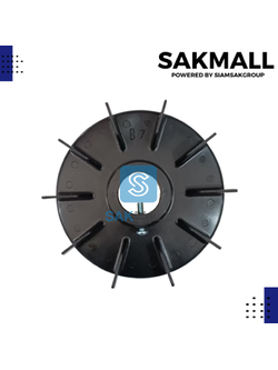 ใบพัดลมพลาสติกดำ B7 นิ้ว