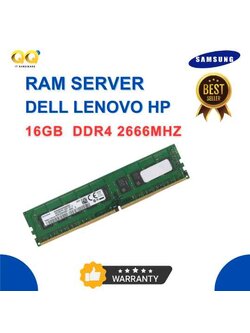แรม Server 16GB 2666 MHz For Dell T30 T130 T330 R230 R330