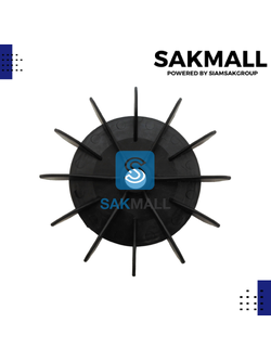 ใบพัดลมอิตาลีดำ 1 นิ้ว