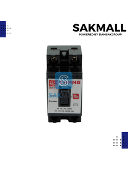 AK BCH-115 เซฟตี้เบรกเกอร์ 2P 15A ยี่ห้อช้าง