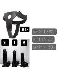 ดิลโด้ดำ+กางเกง