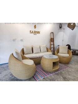 ชุดอพอลโลหวายเทียมสีน้ำผึ้ง