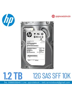 HDD Server HP Proliant DL20 G10+ 1.2TB SAS 10K 12G ฮาร์ดดิสก์ Server