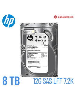 Harddisk Server HP Proliant DL20 G9 8TB SAS LFF 7.2K 12G HDD Server