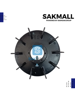 ใบพัดลมพลาสติกดำ B6 นิ้ว