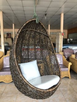 กระเช้าหวายแท้