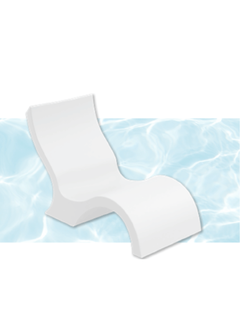 เก่าอี้ในสระว่ายน้ำรุ่น Signature Chair Lowerback