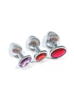 จุกคริสตัล คละสี (ชิ้นละ)