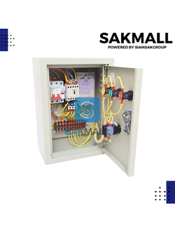 ตู้ควบคุมฟังก์ชั่น A4 ขนาด 3 HP (SS-0) มีไทม์เมอร์ 24 ชม.