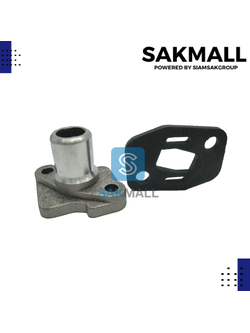 ชุดไฟเบอร์รองหน้าแปลนคาร์บูเรเตอร์มีเนียม+ข้อต่อถังบน CG260,767