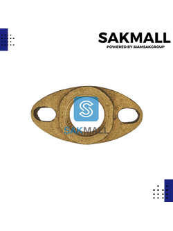 หน้าแปลนน้ำเข้า-ออก มิตซู 1 นิ้ว เก่า ทองเหลือง