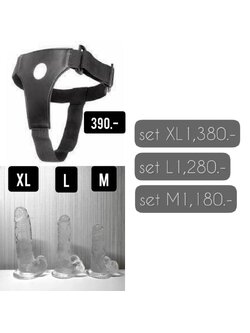 ดิลโด้ใส+กางเกง