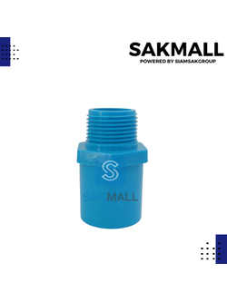 ต่อตรง PVC เกลียวนอก ตรามือ ขนาด 1 นิ้ว