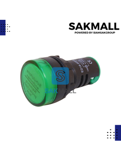 ไฟแลมป์เขียว 22/25 มิล 220v.