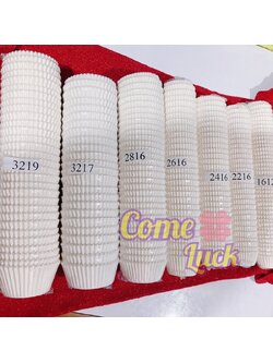 กระทงกระดาษขาว cupcake แบบfood gradeขนาด1612 2216 2416 2616 2816 3217 3218 3219