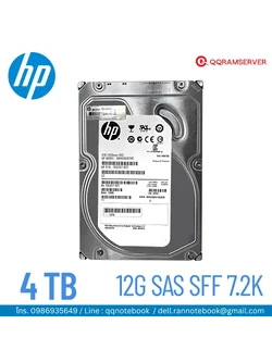 HDD Server HP Proliant DL60 G9 4TB SAS 7.2K 12G ฮาร์ดดิสก์ Server