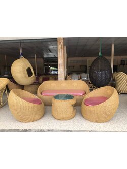 ชุดรับแขกอพอลโลหวายแท้