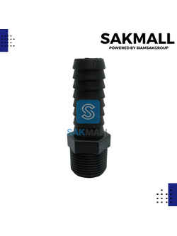 ข้อต่อสวมยางเกลียวนอกพีวีซี 3/4 นิ้ว