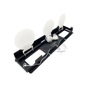 เป้าซ้อมยิงบีบีกัน ทรงแนวนอน 3 เป้าใหญ่